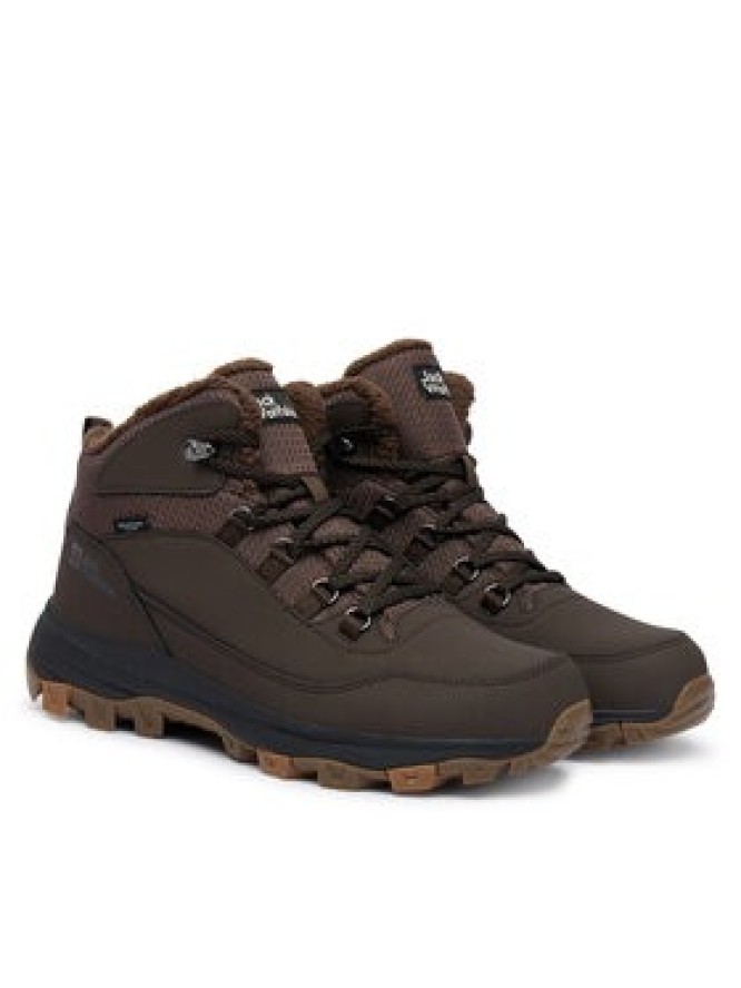 Jack Wolfskin Trekkingi Everquest Texapore Mid 4053611 Brązowy