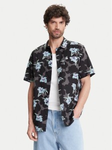 Quiksilver Koszula Apero Classic Ss EQYWT04605 Czarny Regular Fit