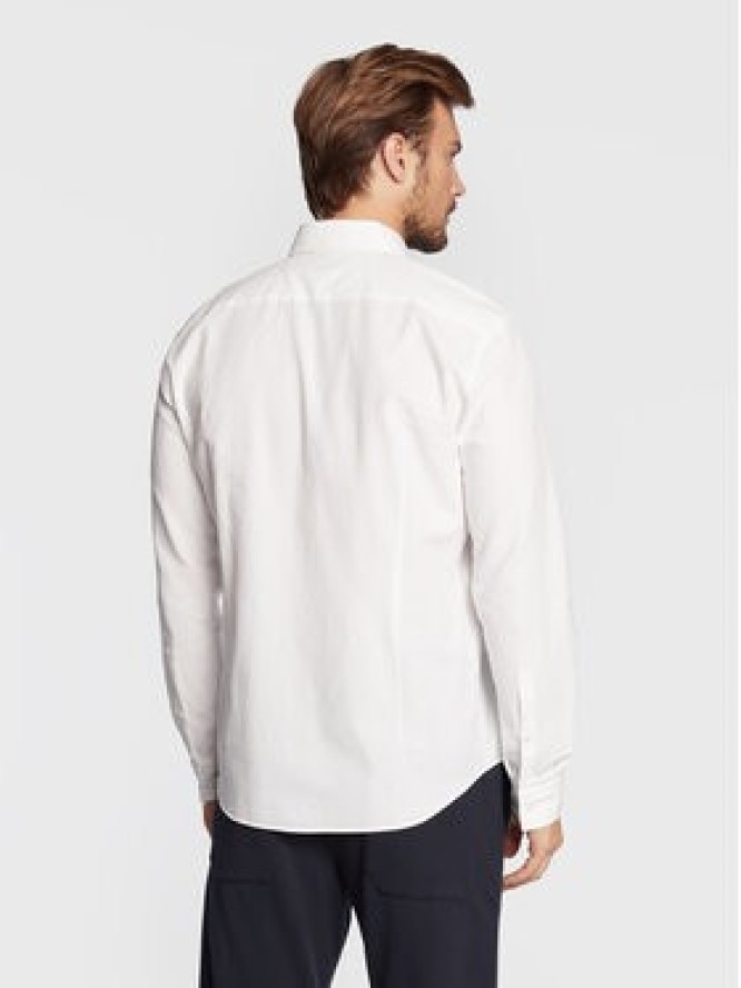 Hugo Koszula Evito 50479302 Biały Slim Fit