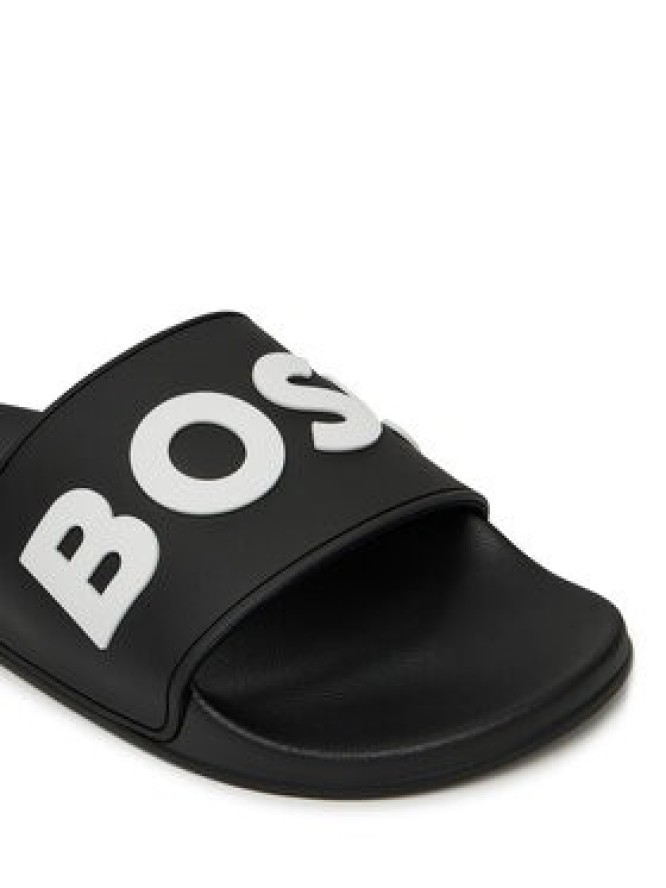 BOSS Klapki Kirk Slid 50498241 Czarny