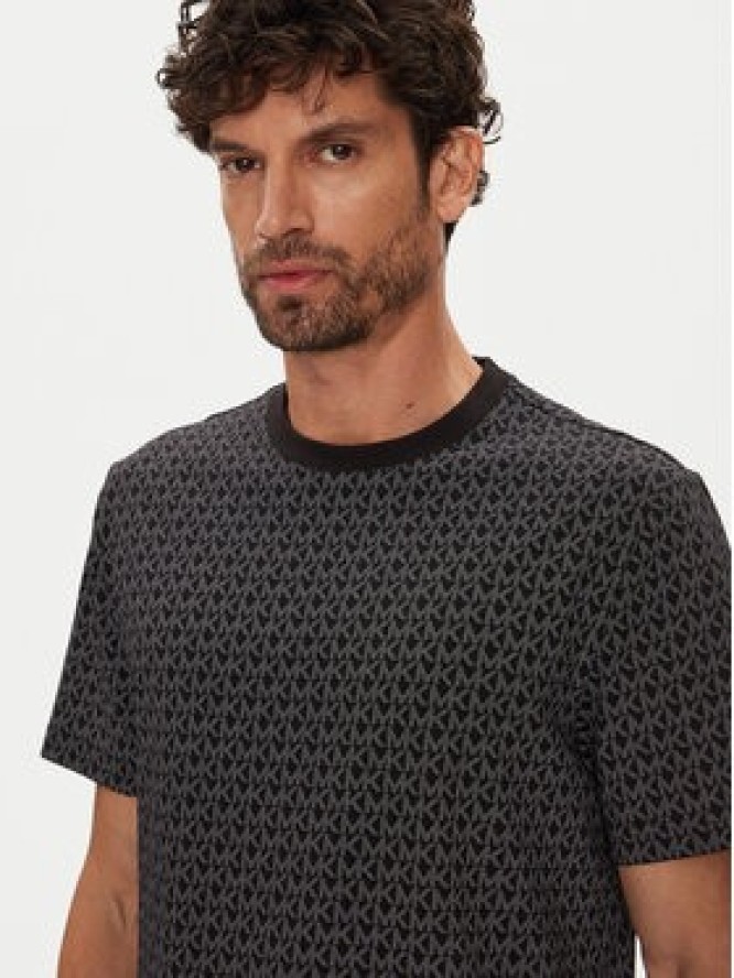 Michael Kors T-Shirt CS5529A5KS Czarny Regular Fit