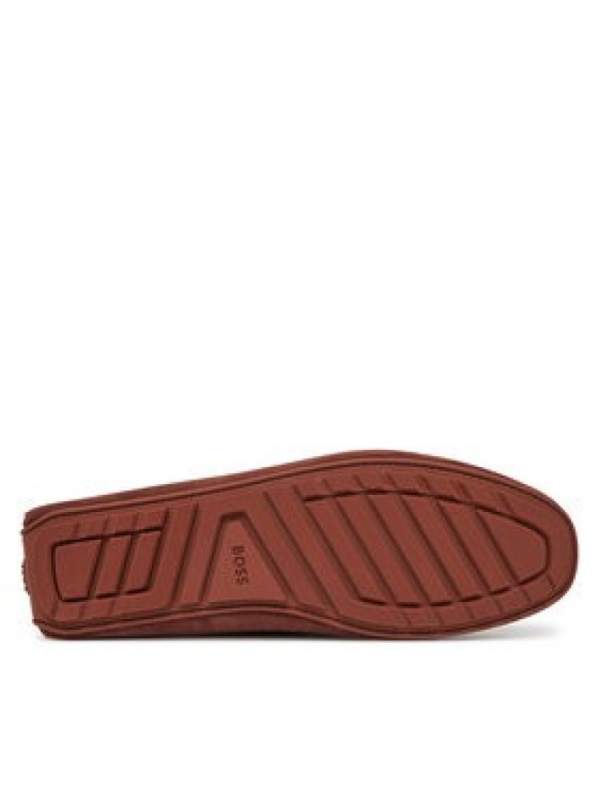 BOSS Mokasyny Noel_Mocc_sdpeb 50541750 Bordowy