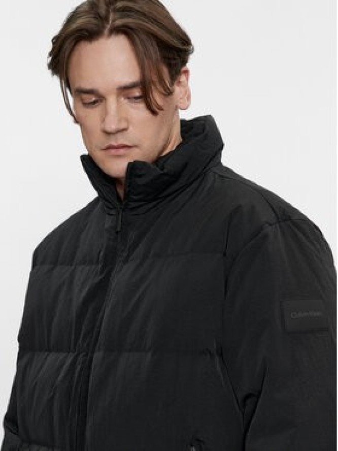 Calvin Klein Kurtka puchowa Crinkle K10K111882 Czarny Regular Fit