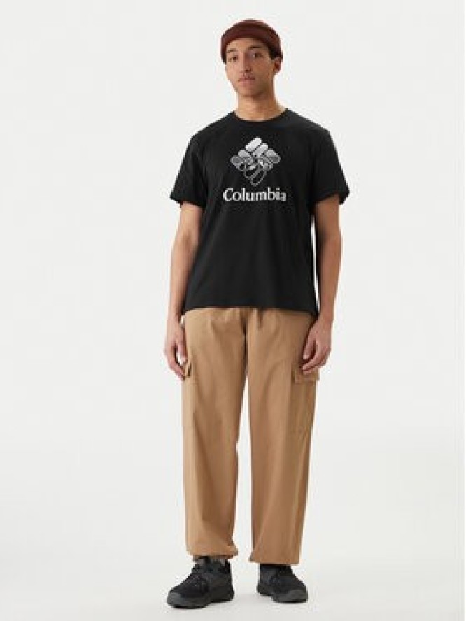 Columbia T-Shirt Graphic 2155031 Czarny Regular Fit