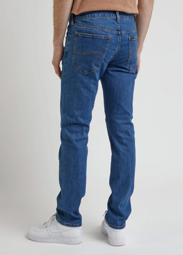 LEE DAREN ZIP FLY MĘSKIE SPODNIE JEANSOWE STONEAGE MID L707KND14 112338472