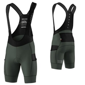 Spodenki rowerowe męskie Biemme Cargo Adventure 25 na szelkach