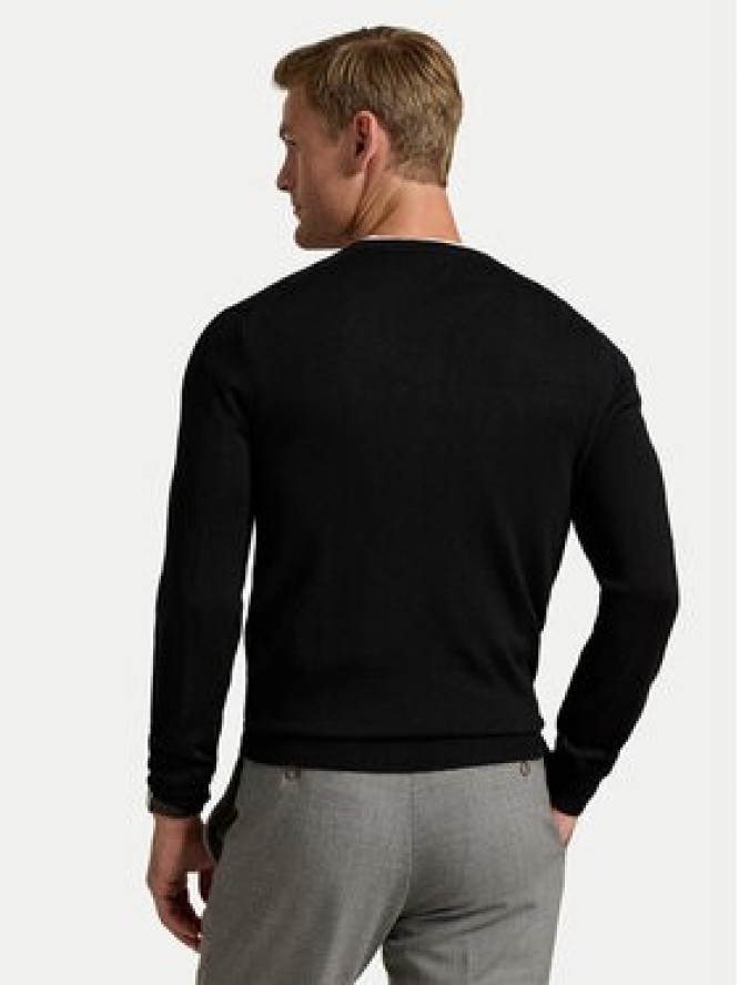 Polo Ralph Lauren Sweter 710946143004 Czarny Slim Fit