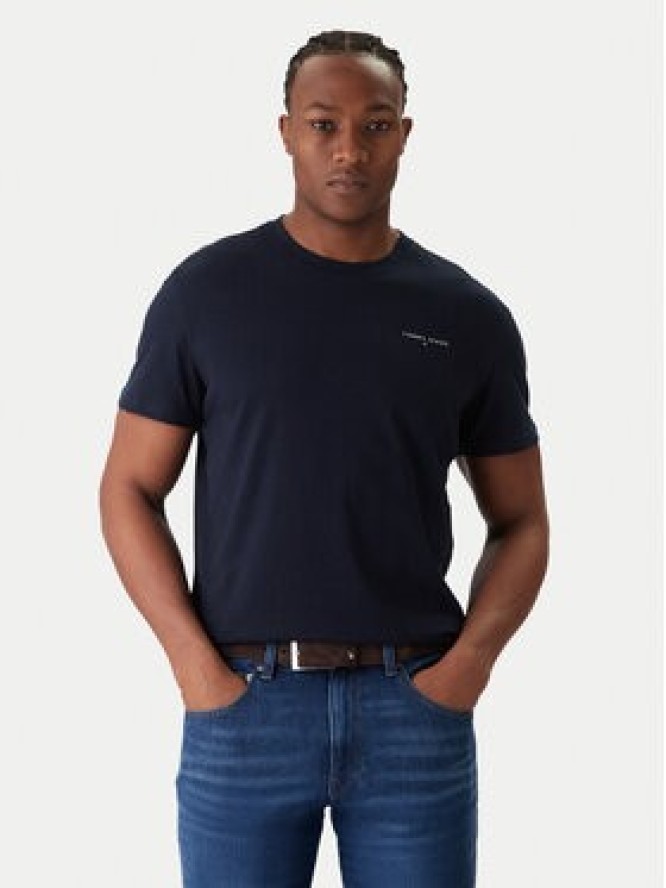 Tommy Jeans Komplet t-shirtów Linear DM0DM22316 Granatowy Slim Fit
