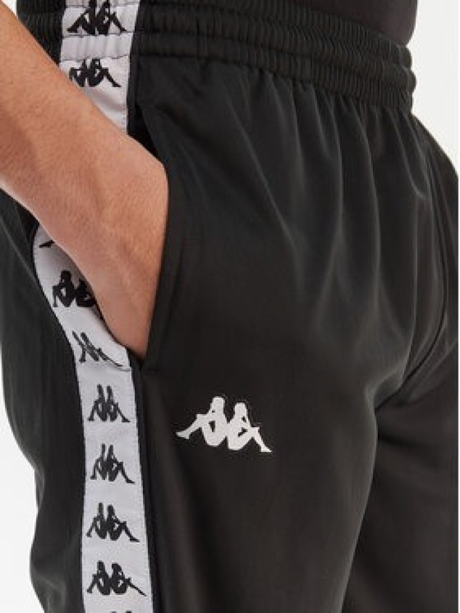 Kappa Szorty sportowe Banda Treadwellz 304KQ20 Czarny Regular Fit