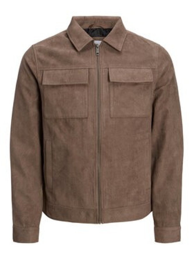 Jack & Jones Kurtka z imitacji skóry Payton 12213082 Brązowy Regular Fit