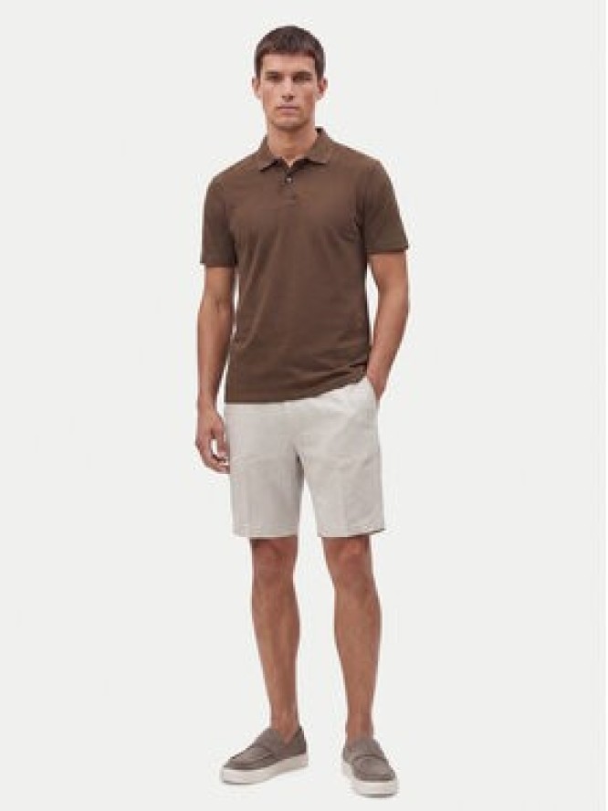 BOSS Szorty materiałowe Kane1 50557537 Szary Regular Fit