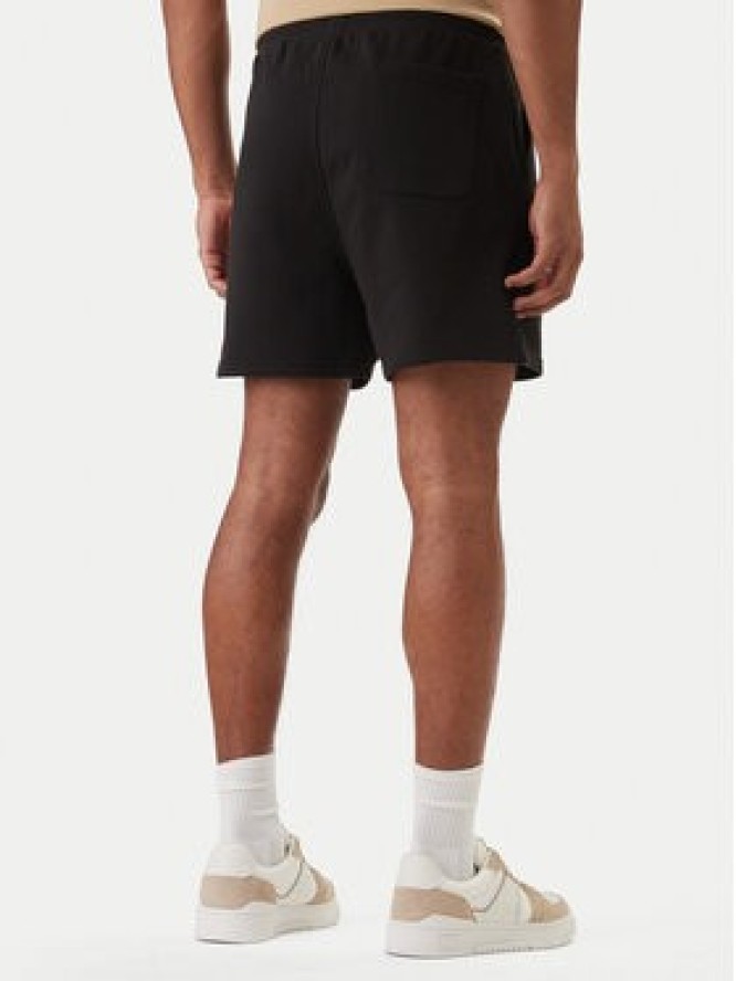 Tommy Jeans Szorty sportowe Contrast Linear DM0DM22697 Czarny Regular Fit