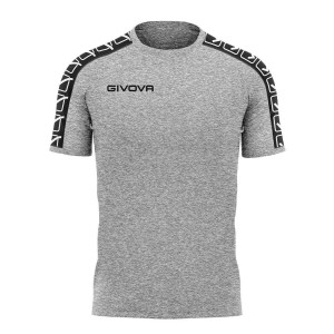 Givova Sport Koszulka T - Jasnoszara 3XL - Bawełna i Komfort