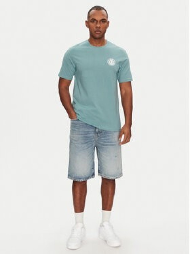 Element T-Shirt ELYZT00490 Zielony Regular Fit