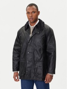 Barbour Kurtka przejściowa MWX0017BK91 Czarny Regular Fit
