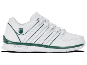 Buty - sportowe - męskie - K-SWISS - RINZLER - biało-zielone