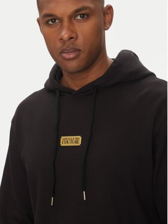 Versace Jeans Couture Bluza 78GAIT08 Czarny Regular Fit