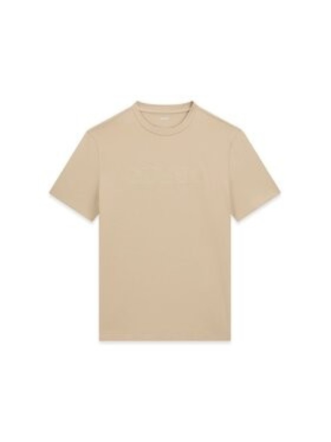 Guess T-Shirt 183088 Beżowy Classic Fit