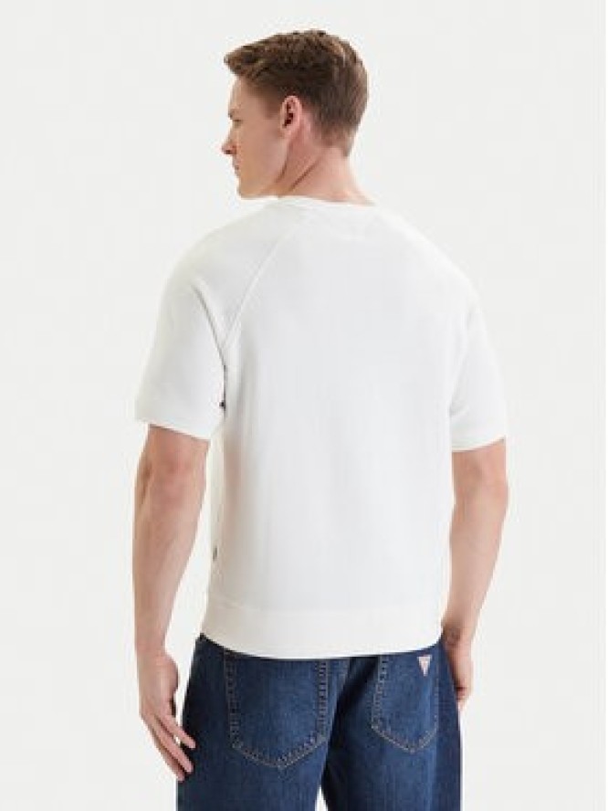 Guess Jeans T-Shirt M6GQB2 KCPR1 Biały Oversize