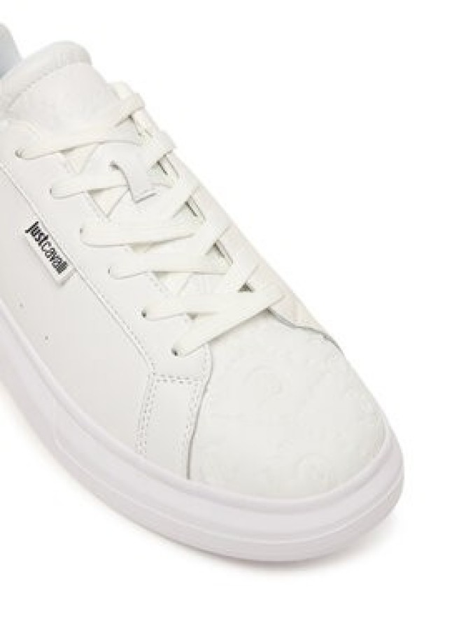 Just Cavalli Sneakersy 79QA3SBE ZPB62 Biały