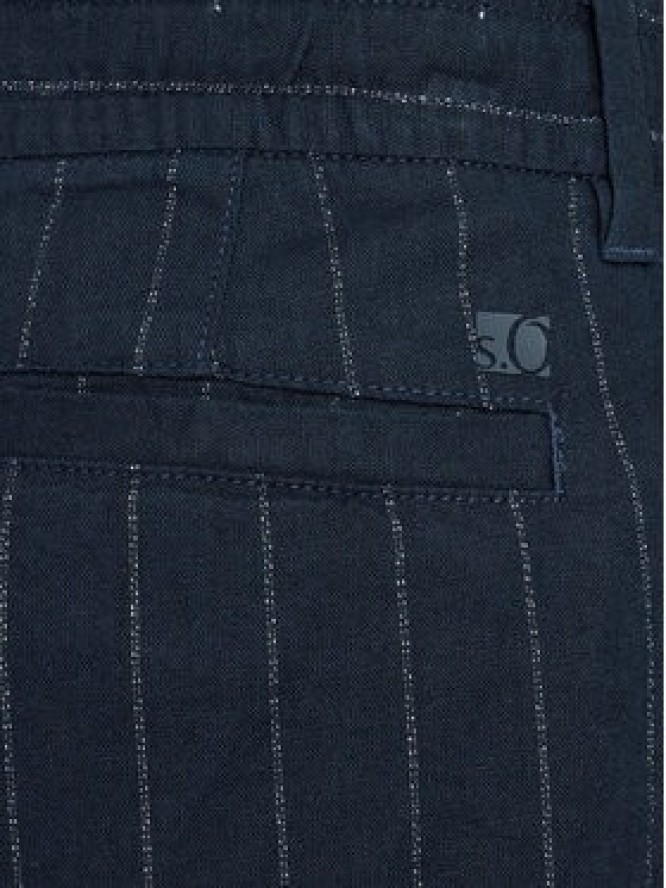 s.Oliver Szorty materiałowe 2143831 Granatowy Relaxed Fit