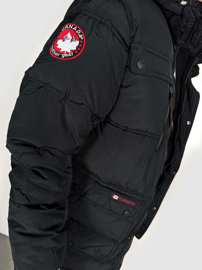 CANADA weather gear Kurtka zimowa w kolorze czarnym rozmiar: XL
