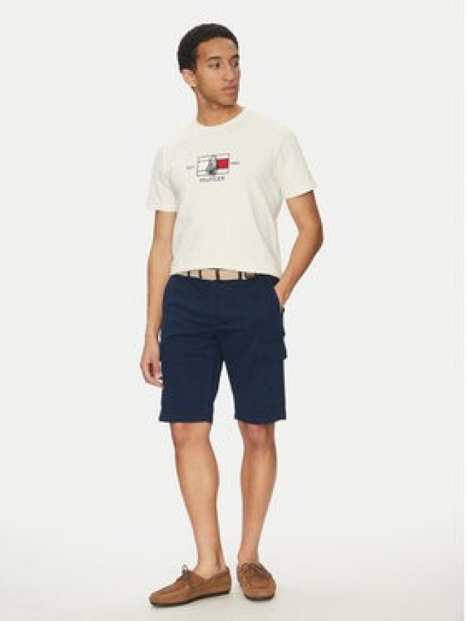 Tommy Hilfiger Szorty materiałowe John MW0MW31244 Granatowy Regular Fit