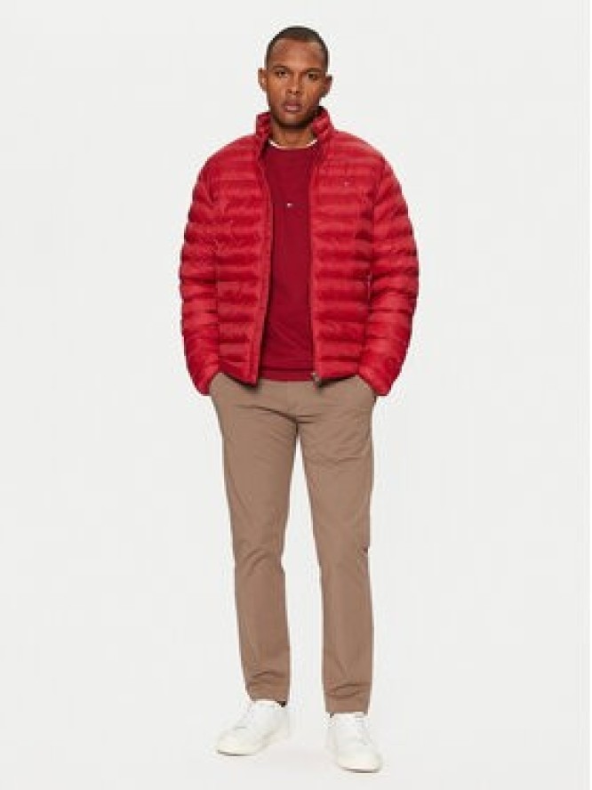 Tommy Hilfiger Kurtka przejściowa MW0MW37634 Czerwony Regular Fit