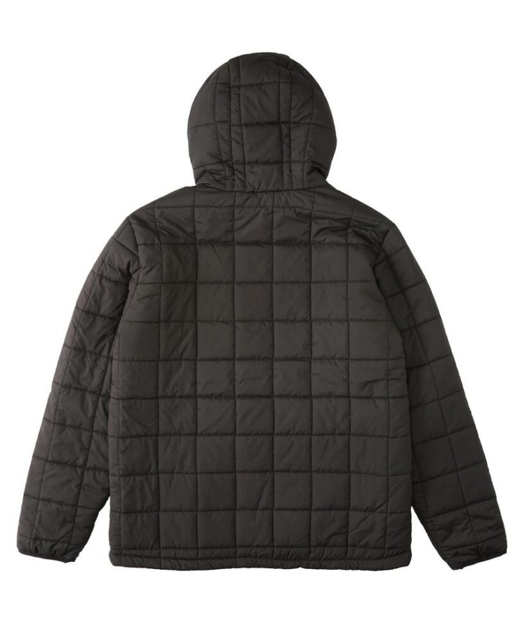 Kurtka męska Billabong Journey Puffer pikowana z kapturem