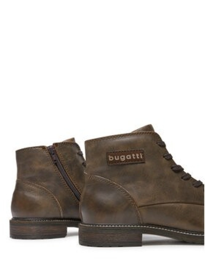 Bugatti Kozaki BUGATTI-3117823L1000 6100 DARK BROWN Brązowy