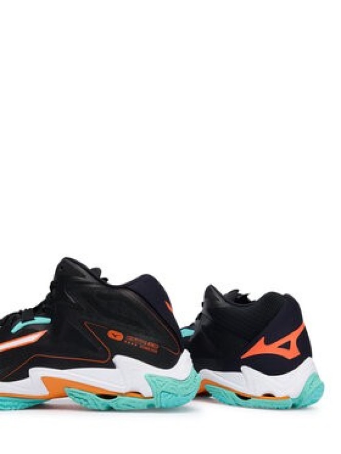 Mizuno Buty halowe Wave Lightning Z8 Mid V1GA2405 Czarny