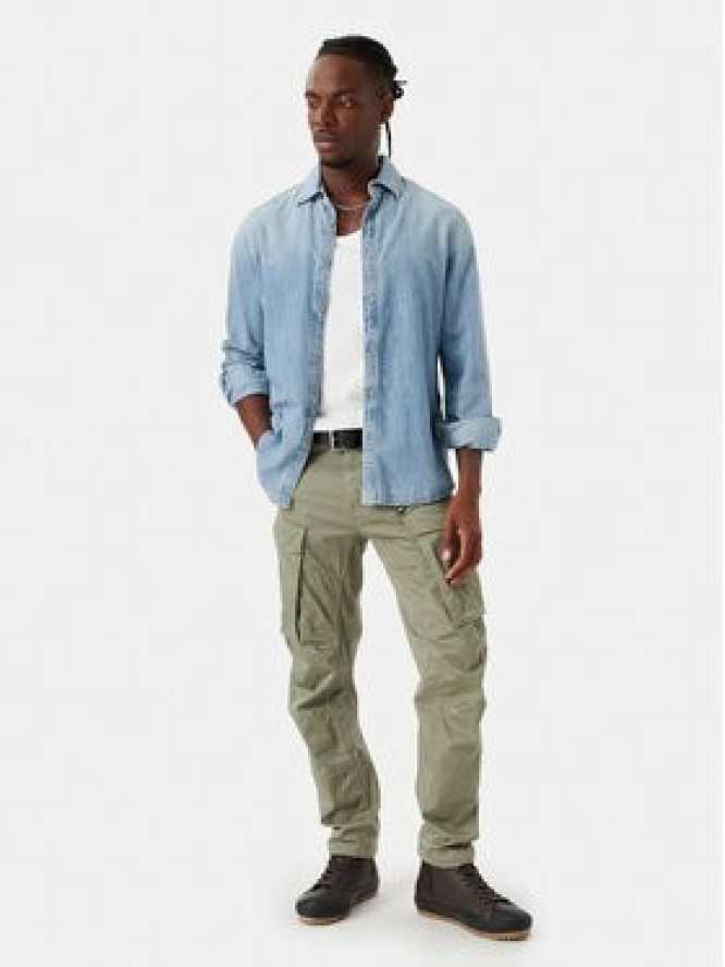 G-Star Raw Spodnie materiałowe Rovic D02190-5126 Zielony Tapered Fit