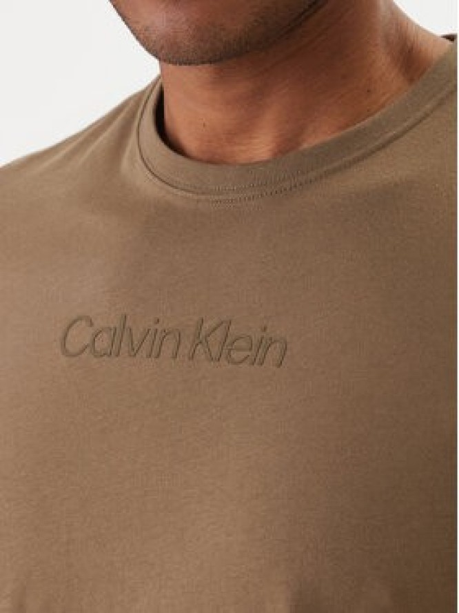 Calvin Klein T-Shirt LV04LC241G Błękitny Regular Fit