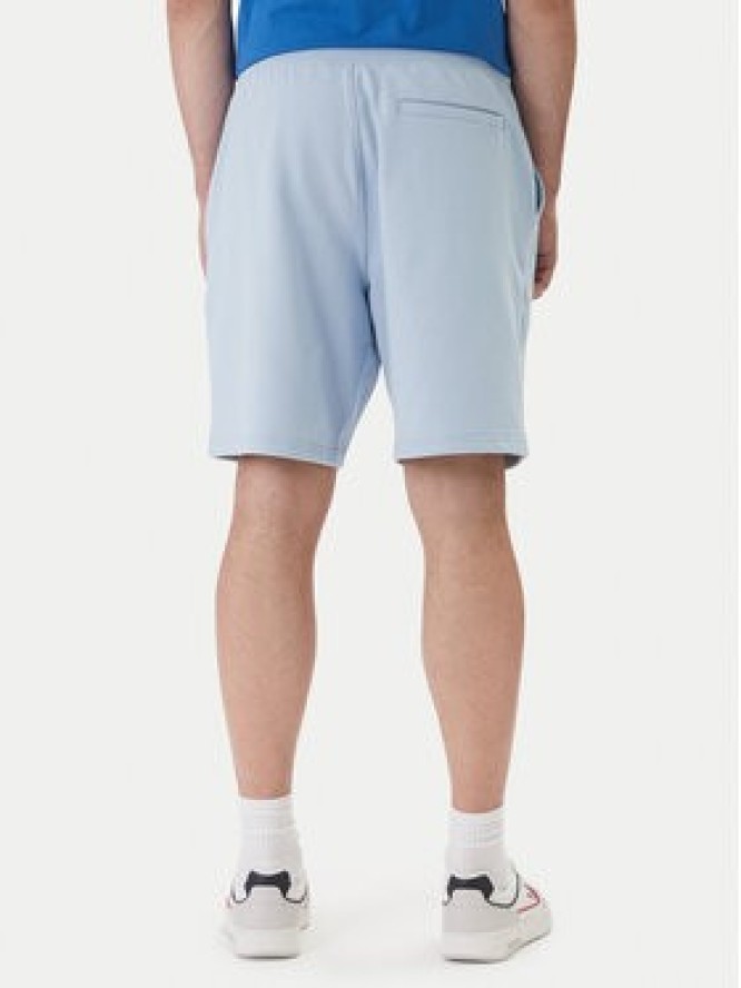 Tommy Hilfiger Szorty sportowe Logo MW0MW43068 Błękitny Regular Fit