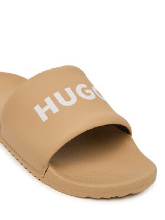HUGO Klapki Timein 50568765 Beżowy