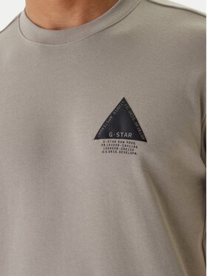 G-Star Raw T-Shirt D28593-C812 Beżowy Regular Fit