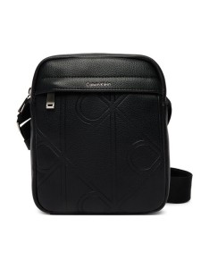 Calvin Klein Saszetka Emblem Aop Emboss Reporter LV04D3331G Czarny