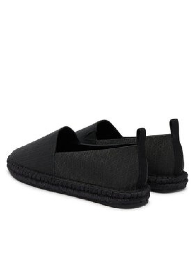 Calvin Klein Espadryle Espadrille Aop Cv HM0HM02231 Czarny