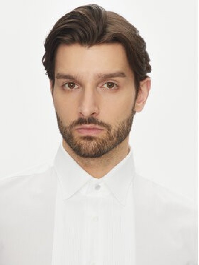 Michael Kors Koszula MK0DS01002 Biały Slim Fit