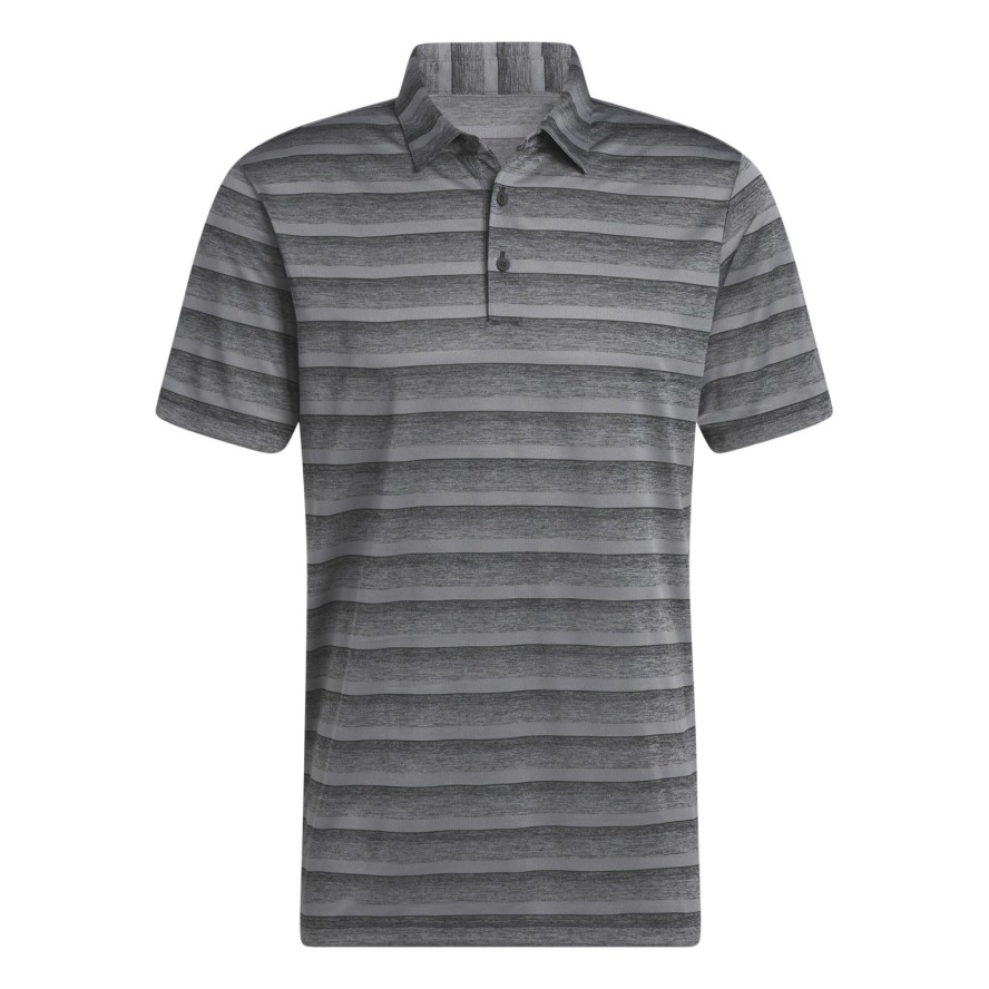 Koszulka polo w dwukolorowe paski adidas