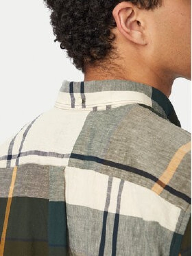 Barbour Koszula Douglas MSH5077TN51 Zielony Regular Fit