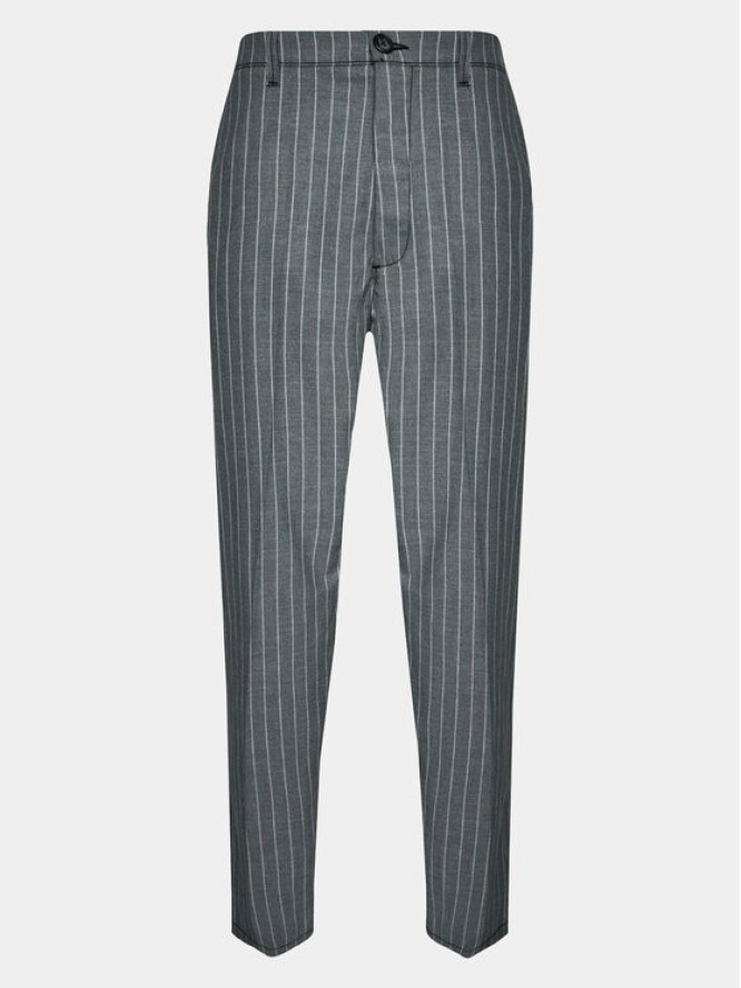 Redefined Rebel Chinosy 226151 Szary Regular Fit