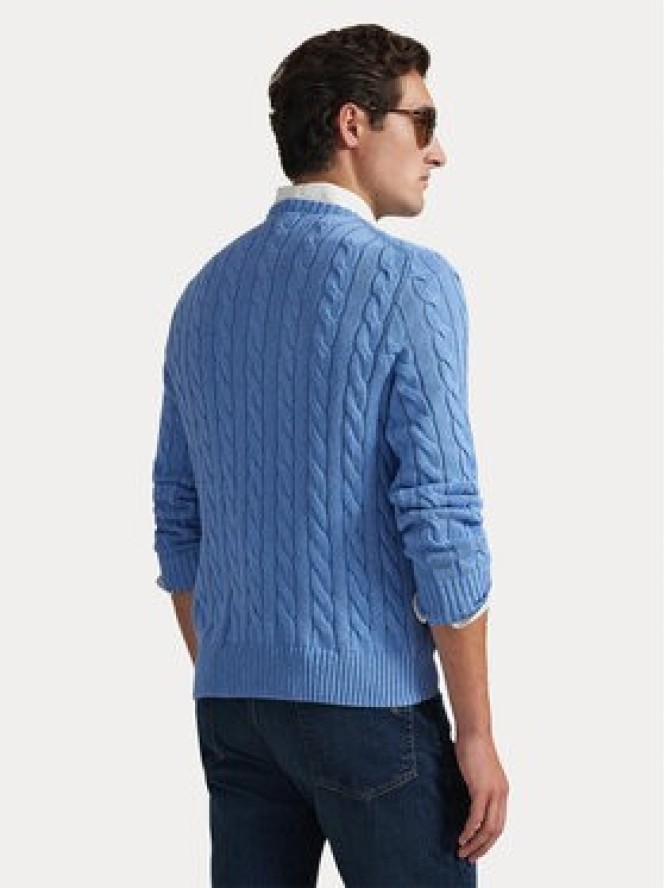Polo Ralph Lauren Sweter 710775885006 Niebieski Regular Fit