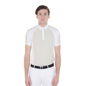 Slim fit polo konkursowe Equestro