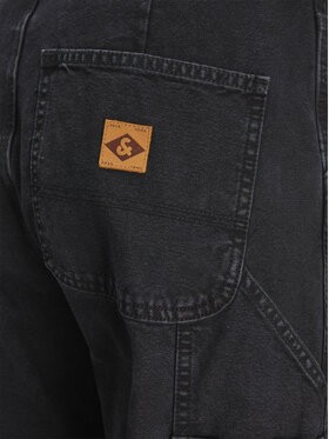 Jack & Jones Jeansy Eddie 12252802 Czarny Loose Fit