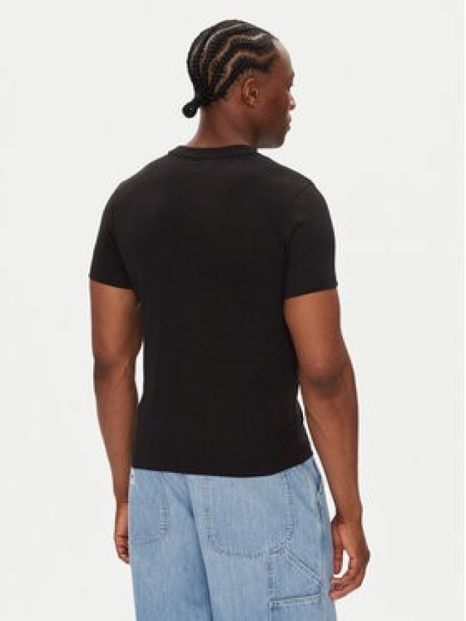 Kappa T-Shirt Logo Korpo Cafers 304J150 Czarny Slim Fit