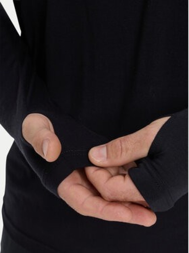 Quiksilver Longsleeve Coastal Run EQYKT04400 Czarny Regular Fit