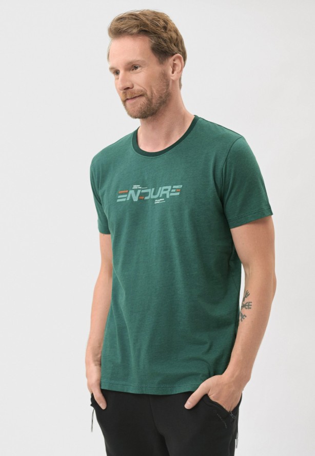 T-shirt w sportowym stylu T-ENDE