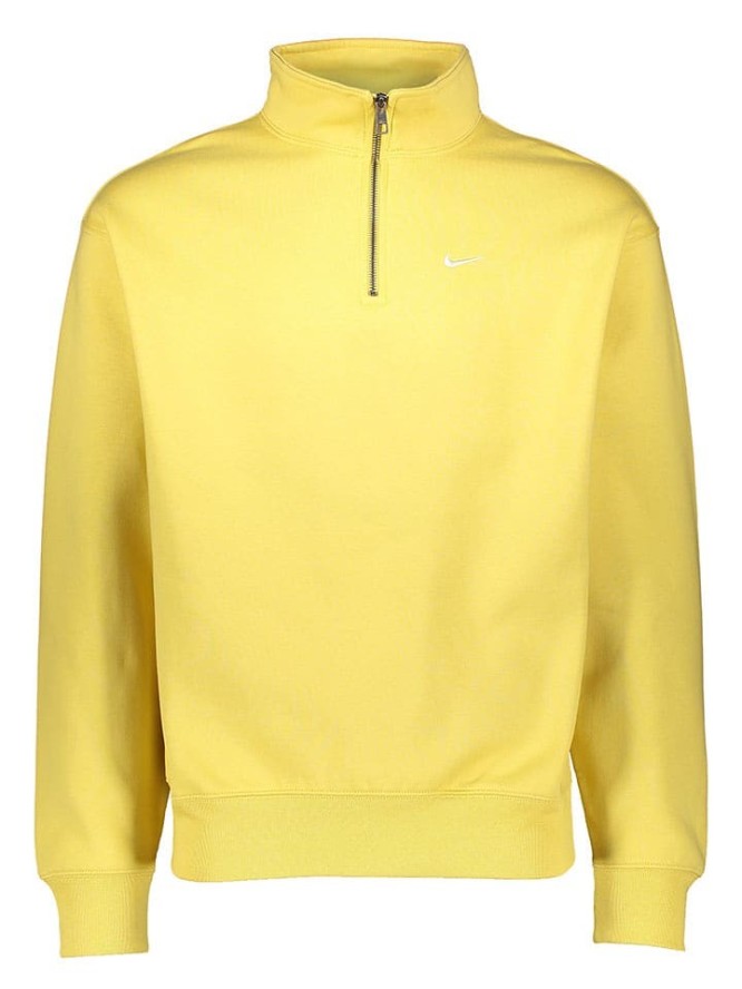 Nike Sportswear Bluza "Solo Swoosh" w kolorze żółtym rozmiar: M