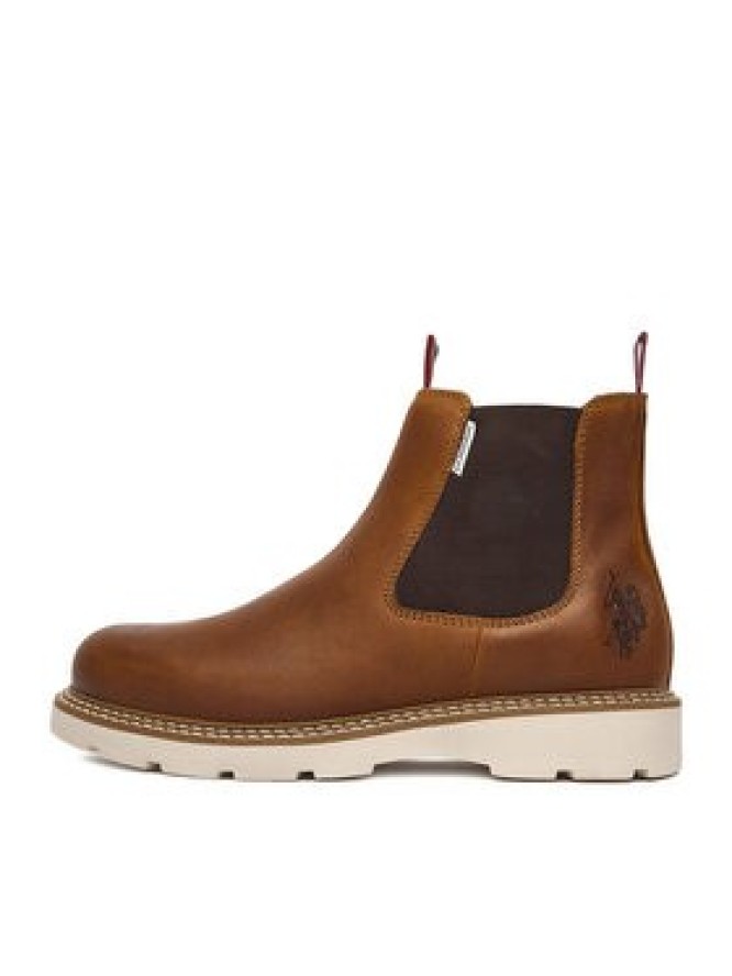 U.S. Polo Assn. Sztyblety EO-PATRIZ002M/ELE1 Brązowy